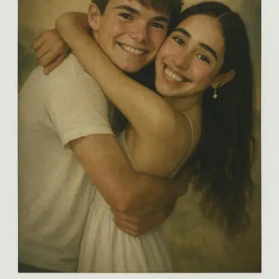 Przykładowy efekt stylu Retro Polaroid