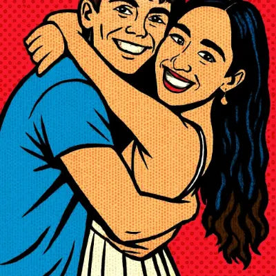 Comic Pop Art — przykładowy motyw MyMoment