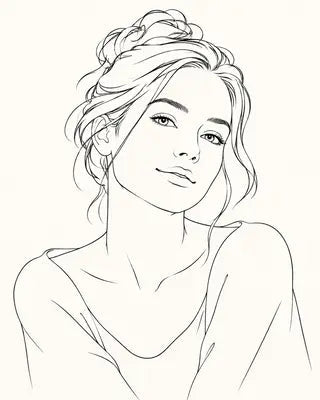 Line Art — przykładowy motyw MyMoment