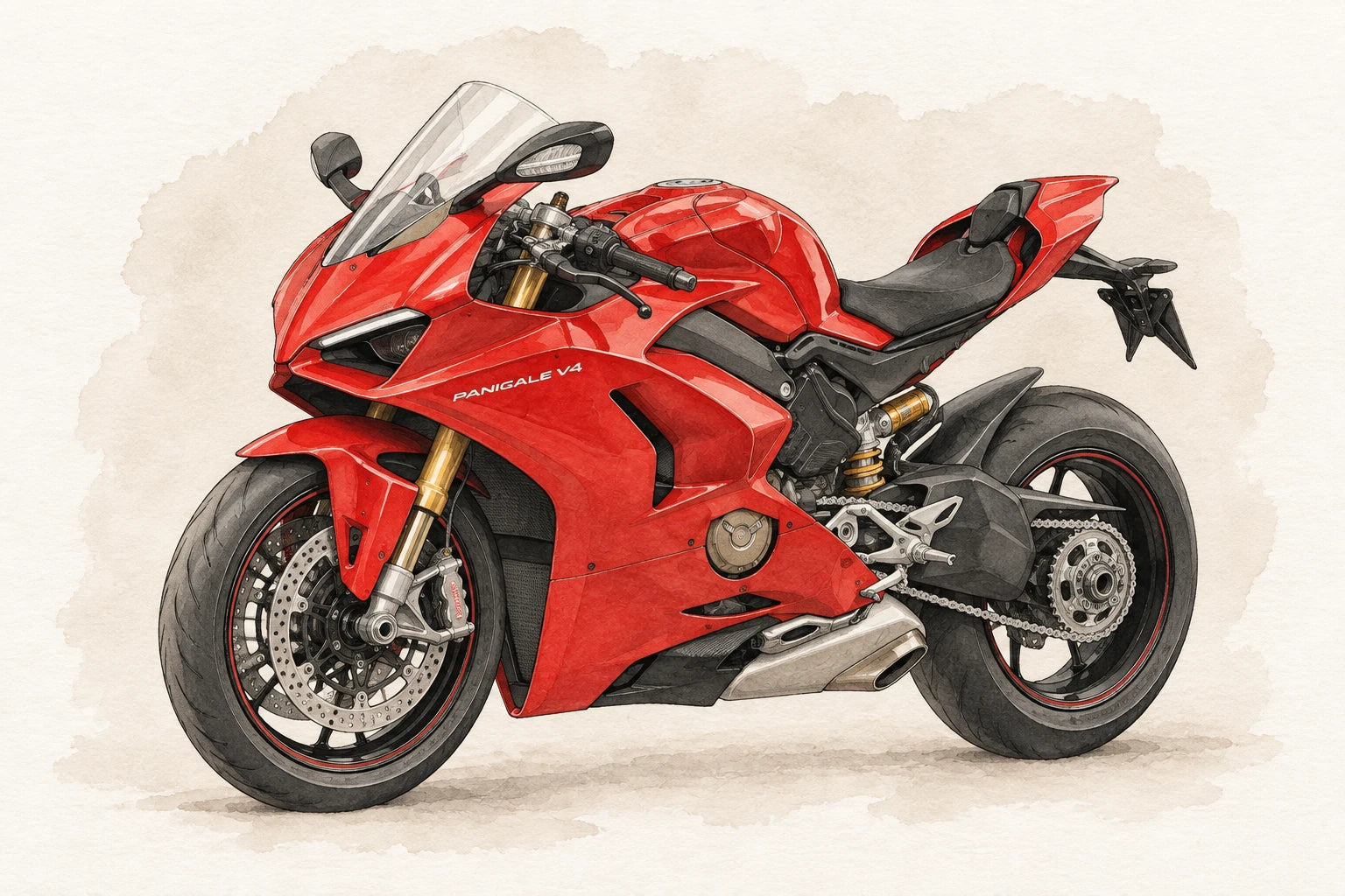 Styl Złoty pędzel, Motocykl z Twojego zdjęcia