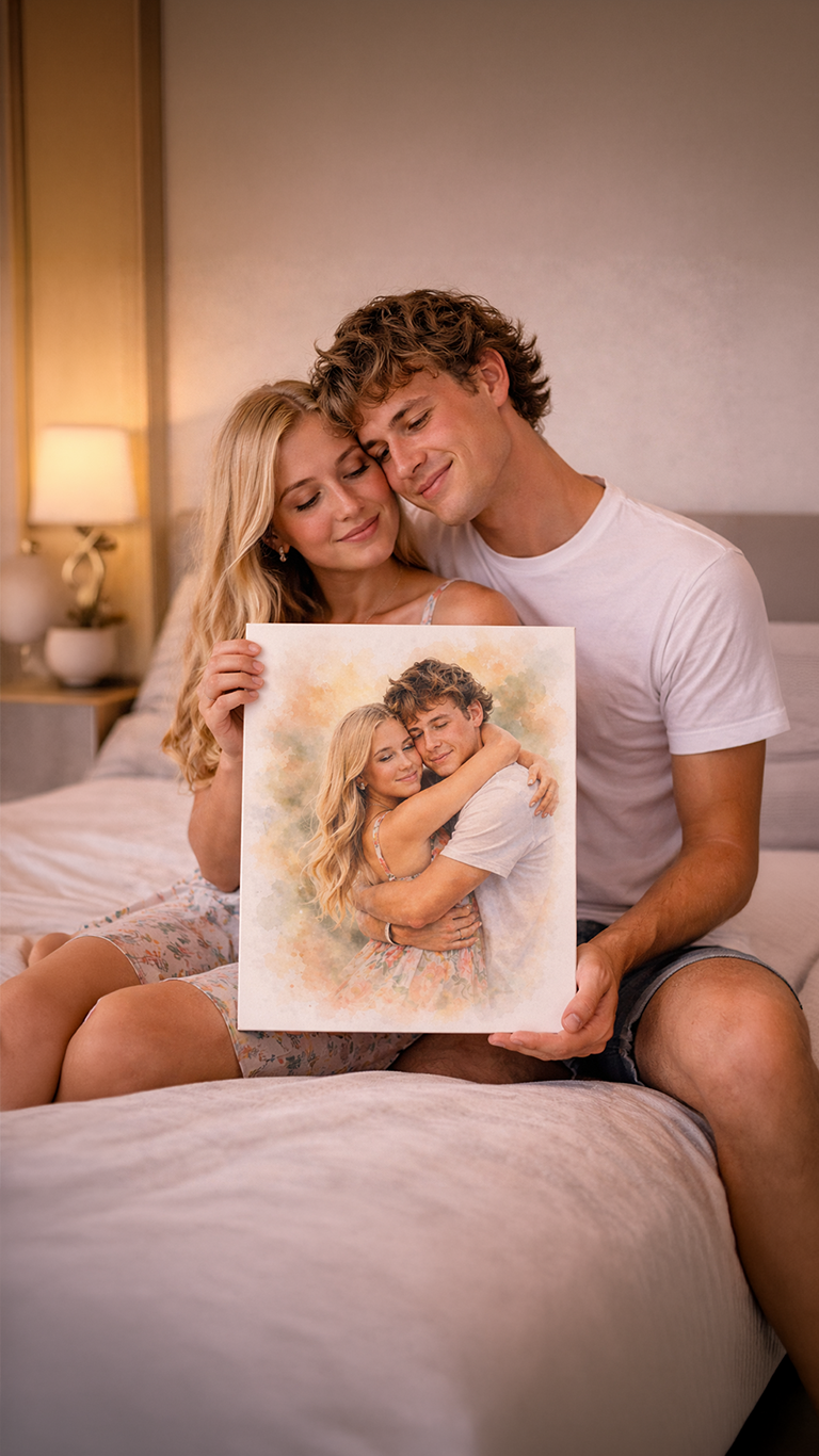 Personalizowany portret z efektem artystycznym